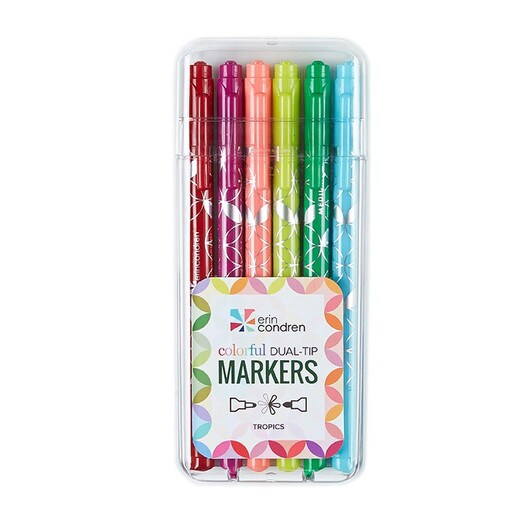 Erin Condren Tropics Dual-Tip Marke